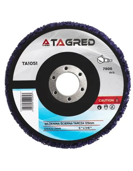 Disc abraziv, Tagred TA1051, piatra sponce, 125mm Disc abraziv, Tagred TA1051, piatra sponce, 125mm