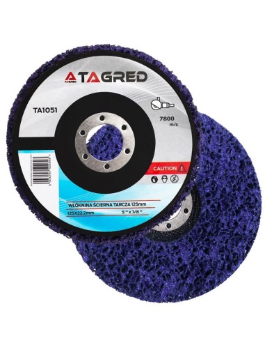 Disc abraziv, Tagred TA1051, piatra sponce, 125mm Disc abraziv, Tagred TA1051, piatra sponce, 125mm