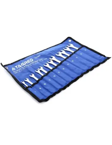 Set 12 chei combinate, Tagred TA1203, inelare cu clichet, 8-19mm Set 12 chei combinate, Tagred TA1203, inelare cu clichet, 8-19mm