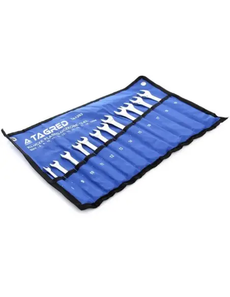 Set 12 chei combinate, Tagred TA1203, inelare cu clichet, 8-19mm Set 12 chei combinate, Tagred TA1203, inelare cu clichet, 8-19mm