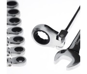 Set 12 chei combinate, Tagred TA1203, inelare cu clichet, 8-19mm