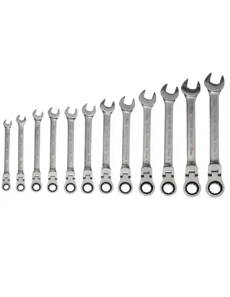 Set 12 chei combinate, Tagred TA1203, inelare cu clichet, 8-19mm Set 12 chei combinate, Tagred TA1203, inelare cu clichet, 8-19mm