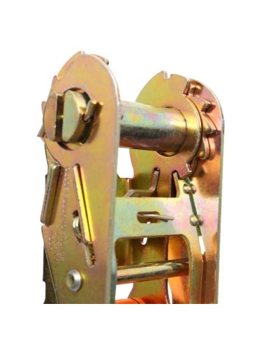 Chinga de ancoraj, Kraft&Dele KD1327, cu clichet si carlig, 4 m, 5 T, 50 mm