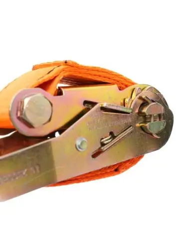 Chinga de ancoraj, Kraft&Dele KD1327, cu clichet si carlig, 4 m, 5 T, 50 mm