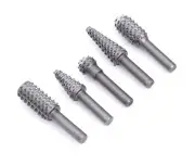 Set 5 freze profilate biax, Tagred TA1137, HSS, pentru lemn si metal, 6.3mm