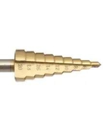 Set 3 burghie titan, Tagred TA4036, conice, in trepte 4-32 mm