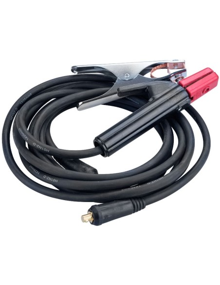 Cabluri de sudura, Extol Premium, clesti 200 A, 3 m, 25 mm Cabluri de sudura, Extol Premium, clesti 200 A, 3 m, 25 mm