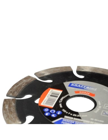 Disc diamantat pentru beton, Kraft&Dele, 125 x 7 x 22, 23 mm