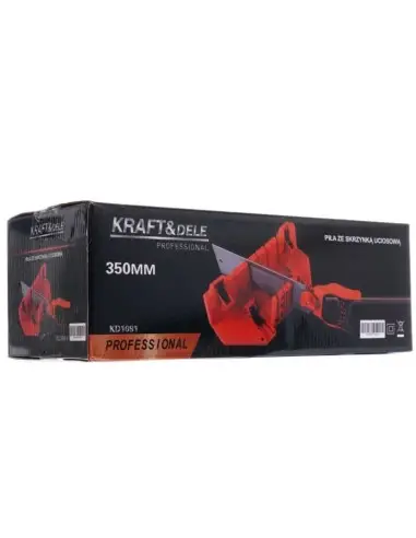 Fierastrau pentru taiere la unghi, Kraft&Dele, cu suport plastic, 350 mm