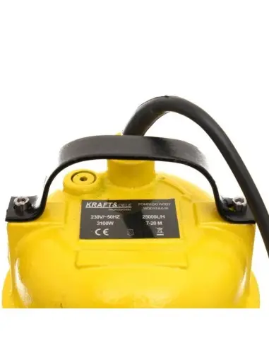 Pompa submersibila, Kraft&Dele, pentru apa murdara, 3100 W