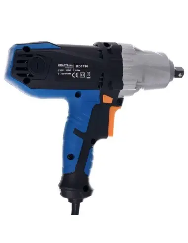 Cheie electrica de impact, Kraft&Dele, 1/2", cu chei tubulare, 2200 W