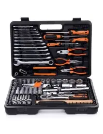 Trusa scule, Kraft&Dele KD309, chei tubulare, imbus, patenti, chei, 122 piese