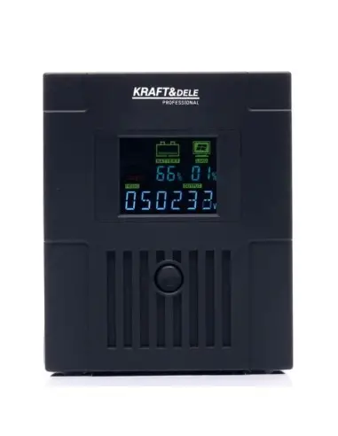Sursa de curent UPS, Kraft&Dele, 1500 VA, LCD