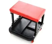 Scaun service auto, Kraft&Dele, cu sertar scule, roti 360 grade
