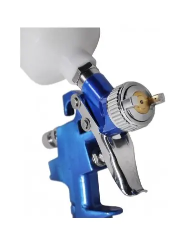 Pistol de vopsit, Kraft&Dele, pneumatic, 0.8 mm, pahar 150 ml