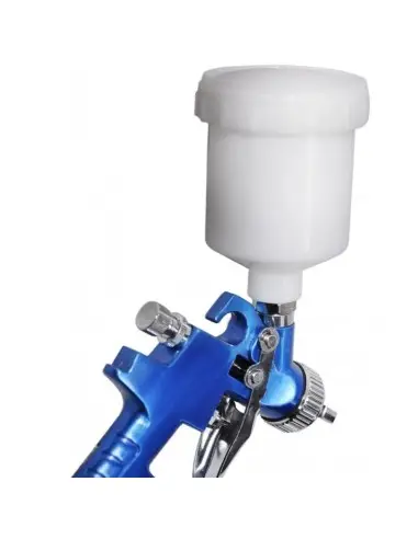Pistol de vopsit, Kraft&Dele, pneumatic, 0.8 mm, pahar 150 ml
