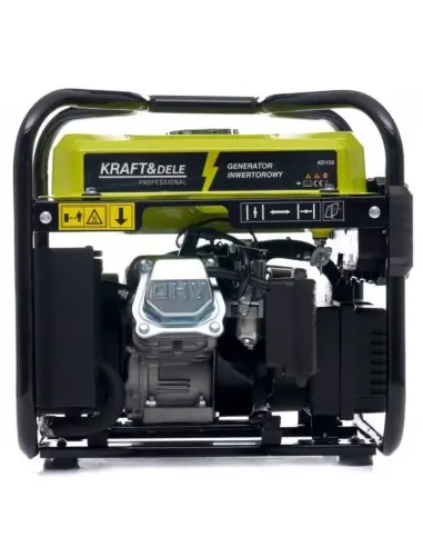Generator de curent, Kraft&Dele, pe benzina, tip invertor, 2000W, 230V, 4CP