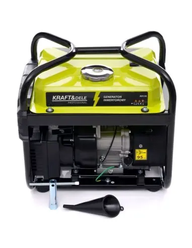 Generator de curent, Kraft&Dele, pe benzina, tip invertor, 2000W, 230V, 4CP
