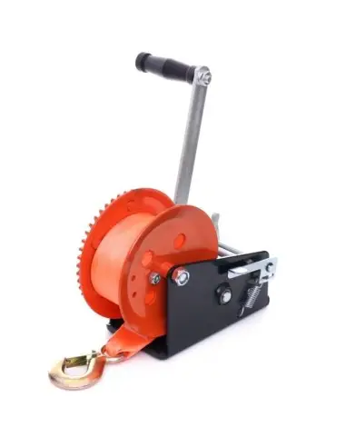 Troliu manual, Kraft&Dele, cu centura, 50mm, 10m, 1588kg