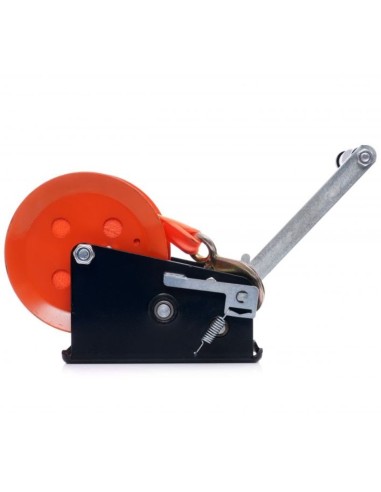 Troliu manual, Kraft&Dele, cu centura, 50mm, 10m, 1588kg