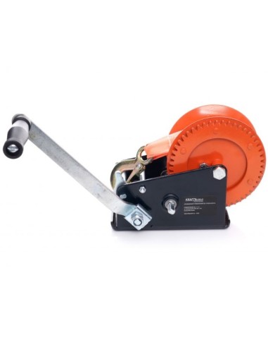 Troliu manual, Kraft&Dele, cu centura, 50mm, 10m, 1588kg
