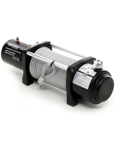 Troliu auto, KraftProfesional, cu telecomanda radio, 12V, 5400kg Troliu auto, KraftProfesional, cu telecomanda radio, 12V, 5400kg