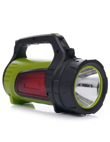 Lanterna T6 LED, Kraft&Dele,cu acumulator, 8A, cu lumini laterale Lanterna T6 LED, Kraft&Dele,cu acumulator, 8A, cu lumini laterale