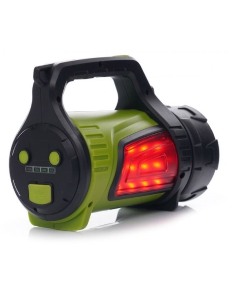 Lanterna T6 LED, Kraft&Dele,cu acumulator, 8A, cu lumini laterale Lanterna T6 LED, Kraft&Dele,cu acumulator, 8A, cu lumini laterale