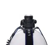 Lampa frontala profesionala, Kraft&Dele, zoom 1x-2000x