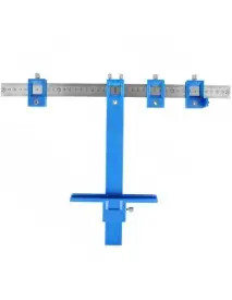 Sablon gaurire, Kraft&Dele KD10383, 40 x 30 cm, aluminiu