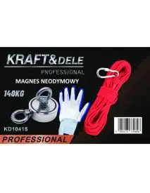Set magnet de neodim, Kraft&Dele KD10415, 140 kg