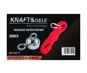 Set magnet de neodim, Kraft&Dele KD10417, 100 kg