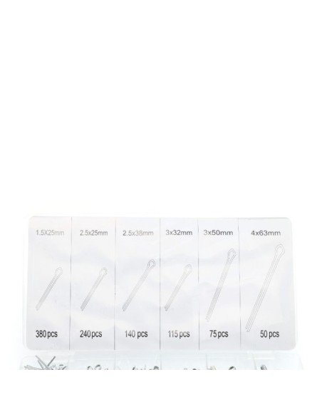 Set de stifturi drepte, Kraft&Dele, 1000 bucati