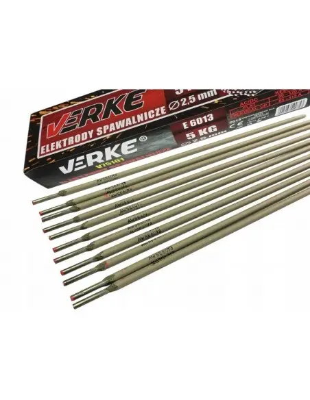 Electrozi sudura, Verke V75101, 2.5 mm, 5 KG, rutilici Electrozi sudura, Verke V75101, 2.5 mm, 5 KG, rutilici