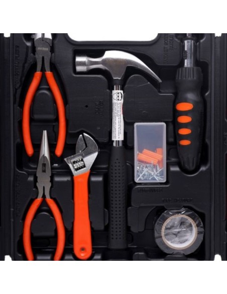 Trusa profesionala scule, Kraft&Dele KD10465, 129 piese, CrV Trusa profesionala scule, Kraft&Dele KD10465, 129 piese, CrV