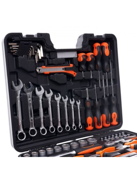 Trusa scule, Kraft&Dele KD10466, 89 piese, CrV Trusa scule, Kraft&Dele KD10466, 89 piese, CrV