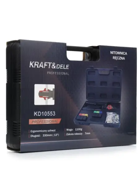 Nituitor manual, Kraft&Dele KD10553, M3-M10, 330 mm Nituitor manual, Kraft&Dele KD10553, M3-M10, 330 mm