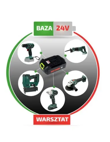 Suflanta/Aspirator frunze, Bass Polska, 24 V, 320 km/h, FARA baterie si incarcator incluse