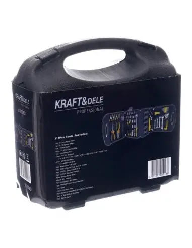 Trusa profesionala scule, Kraft&Dele KD10831, CrV, 117 piese Trusa profesionala scule, Kraft&Dele KD10831, CrV, 117 piese
