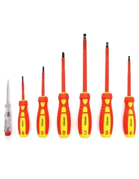 Set surubelnite electrician, Kraft&Dele KD10905, 140 mm, 7 elemente