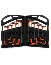 Set imbusi cu maner, Kraft&Dele KD10907, Torx, 16 elemente