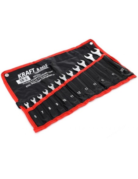 Set chei combinate, Kraft&Dele KD10921, 6-22 mm, 12 piese