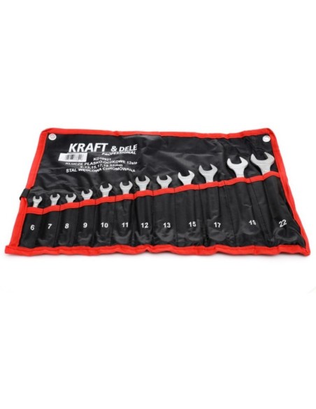 Set chei combinate, Kraft&Dele KD10921, 6-22 mm, 12 piese