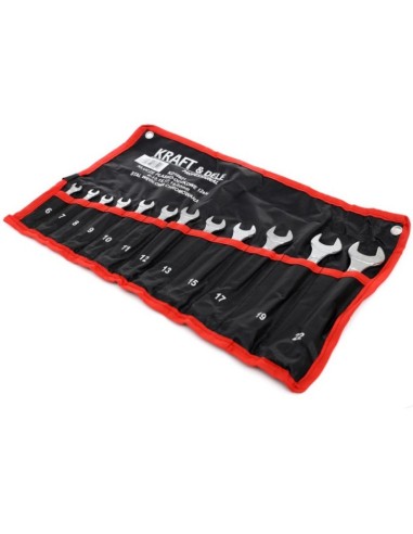 Set chei combinate, Kraft&Dele KD10921, 6-22 mm, 12 piese