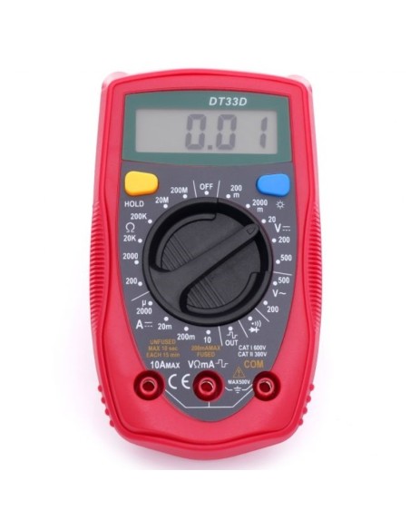 Multimetru digital, Kraft&Dele KD11403, universal, 500 V, 150 g Multimetru digital, Kraft&Dele KD11403, universal, 500 V, 150 g