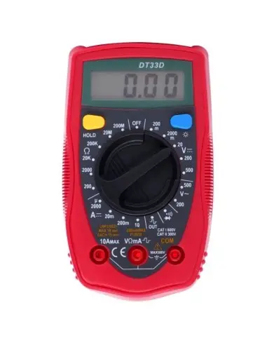 Multimetru digital, Kraft&Dele KD11403, universal, 500 V, 150 g Multimetru digital, Kraft&Dele KD11403, universal, 500 V, 150 g