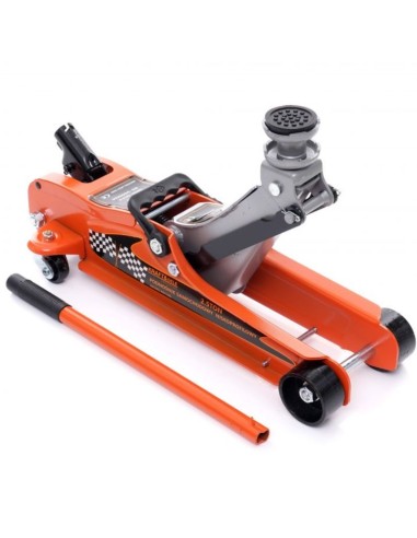 Cric hidraulic, Kraft&Dele KD1306, cu profil redus, 2500 kg, 80-360 mm