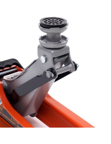 Cric hidraulic, Kraft&Dele KD1306, cu profil redus, 2500 kg, 80-360 mm