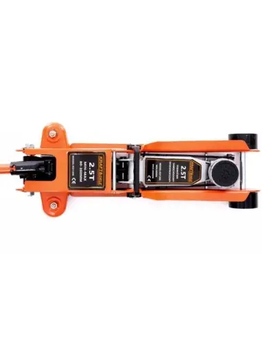 Cric hidraulic, Kraft&Dele KD1306, cu profil redus, 2500 kg, 80-360 mm