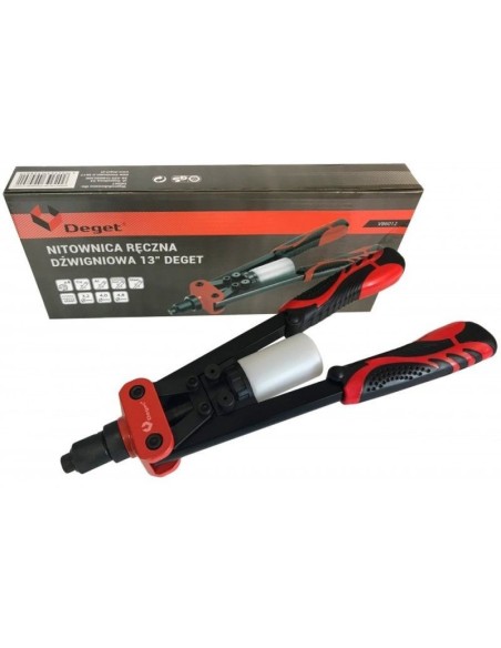 Pistol de nituit, Deget V86012, manual, 32 cm, 3.2-4.8 mm